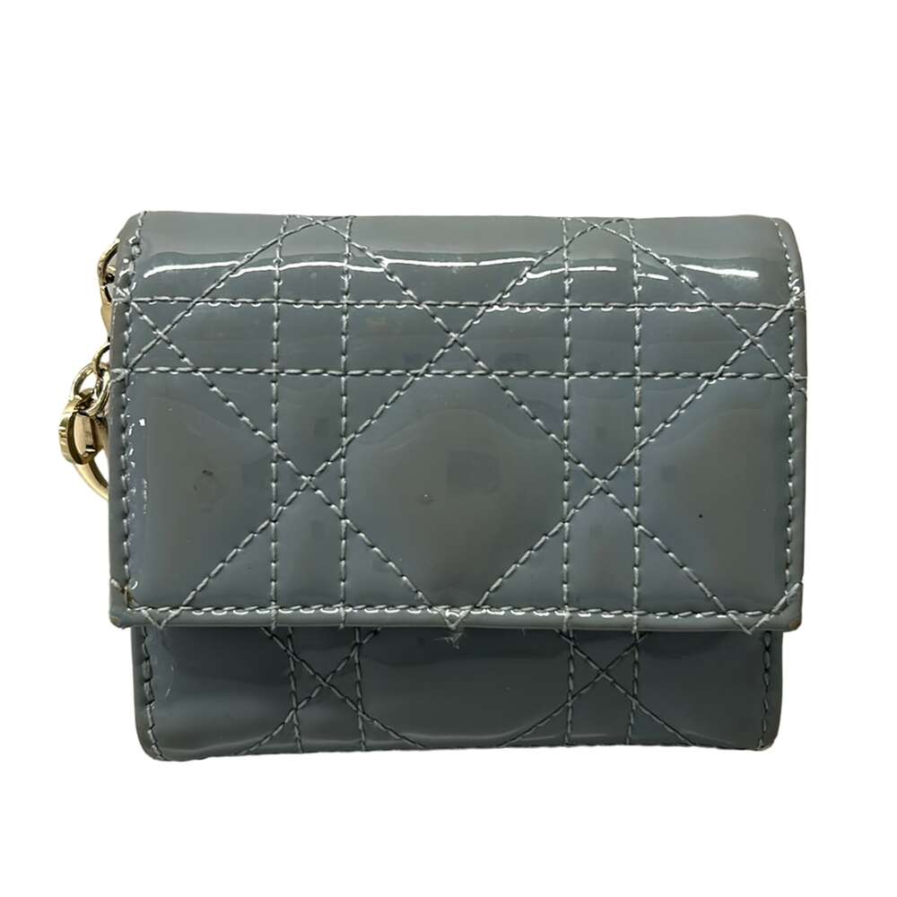 Christian Dior Lady Dior Trifold Wallet